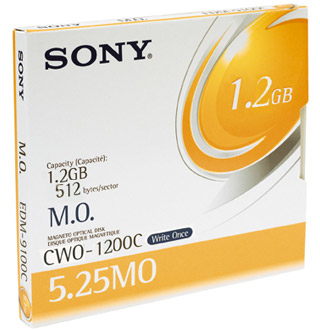 CWO-1200N SONY 1.2GB 512 BYTES/SECTOR SONY 1.2GB 512 BYTES/SECTOR MO