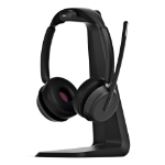 EPOS IMPACT 1061 Headset Wireless Head-band Office/Call center Bluetooth Charging stand Black