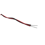 Elmat Yv 2x0,6/1,1 signal cable 100 m Black, White