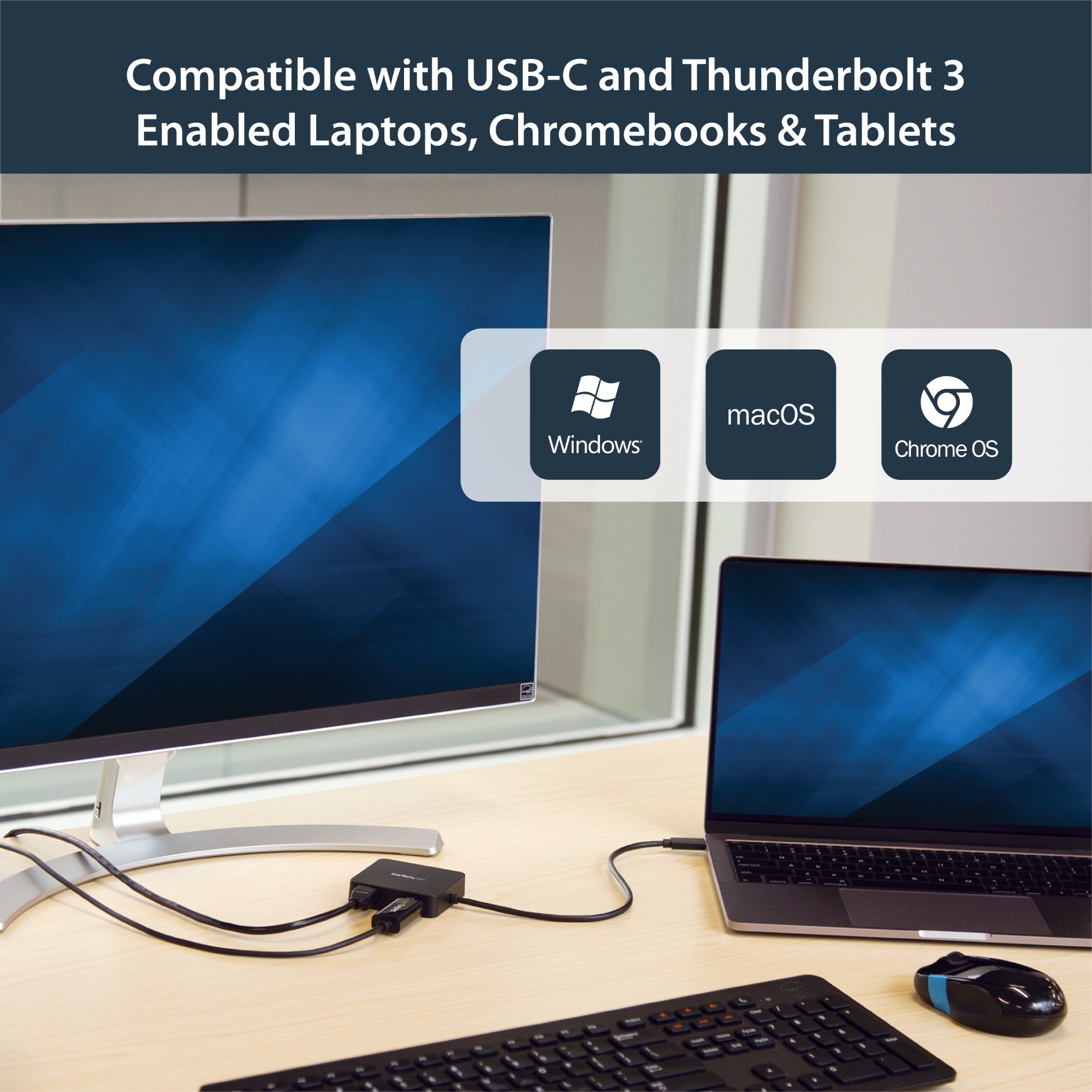 StarTech-com-USB-C-Multiport-Adapter---Portable-USB-C-Mini-Dock-4K-HDMI-Video---Gigabit-Ethernet--USB-3-0-Hub--1x-USB-A-1x-USB-C----USB-Type-C-Multiport-Adapter---Thunderbolt-3-Compatible