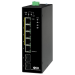 Tripp Lite NGI-U05C2POE4 5-Port Unmanaged Industrial Gigabit Ethernet Switch - 10/100/1000 Mbps, PoE+ 30W, -10° to 60°C, 2 GbE SFP Slots, DIN Mount