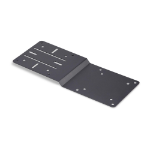 StarTech.com .com VESA Mounting Bracket for NUC/Thin Clients/Docking Stations - Mounting component (2 VESA mount brackets) - for thin client - steel - black - monitor