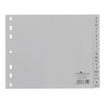 Durable 6500 Alphabetic tab index Polypropylene (PP) Grey