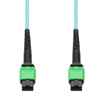 AddOn Networks MFP7E10-N010-AO InfiniBand/fibre optic cable 393.7" (10 m) MPO MMF Aqua color, Green