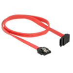 DeLOCK 0.5m, 2xSATAIII SATA cable SATA 7-pin Black, Red