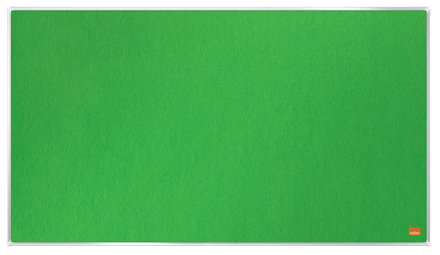 Nobo Impression Pro Widescreen Felt Notice Board 710x400mm Green
