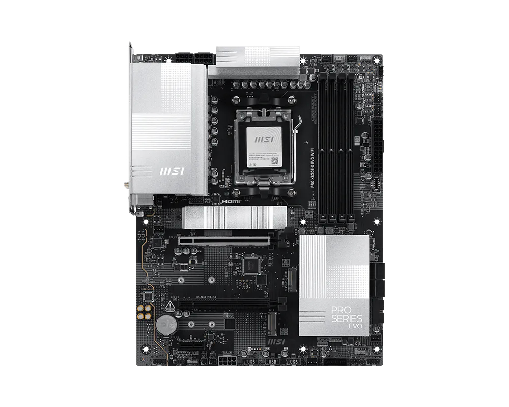 PRO X870E-S EVO WIFI motherboard AMD X870E Socket AM5 ATX
