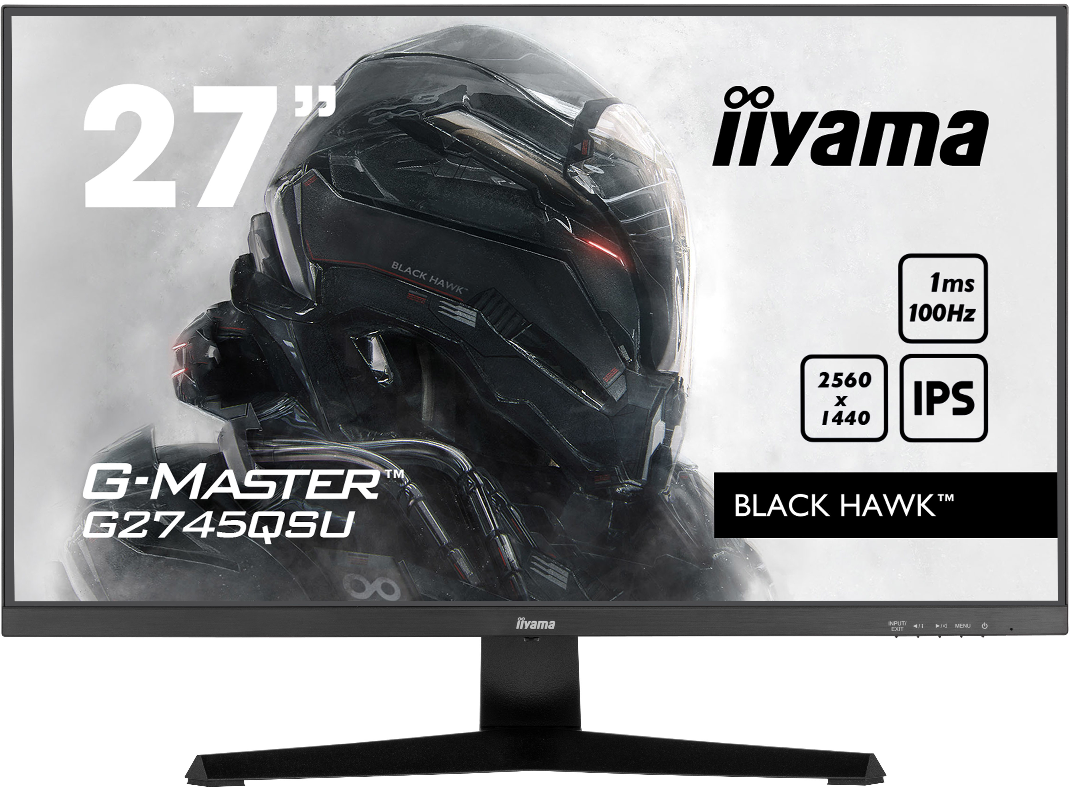 Image of iiyama G-MASTER G2745QSU-B1 computer monitor 68.6 cm (27") 2560 x...