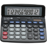 Olympia 2502 calculator Desktop Basic Black, Blue, Grey