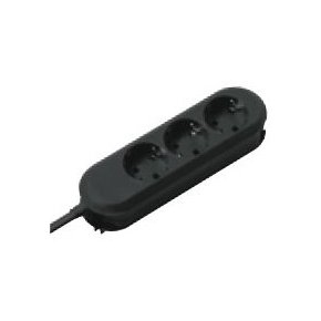 Image of Bachmann 387.172 power extension 5 m 3 AC outlet(s) Black