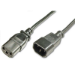 FDL 1M IEC C14 PLUG TO C13 SOCKET CABLE - 1.0mm