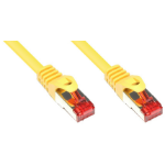 Alcasa 0.25m, Cat. 6, S/FTP netwerkkabel Geel 0,25 m Cat6 S/FTP (S-STP)