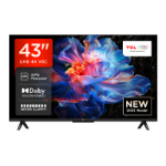 TCL 43V6C-UK TV 109.2 cm (43") 4K Ultra HD Smart TV Wi-Fi Metallic 260 cd/m²