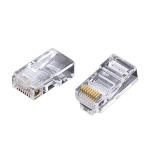Weltron 44-751-8LB6N wire connector RJ-45 Transparent