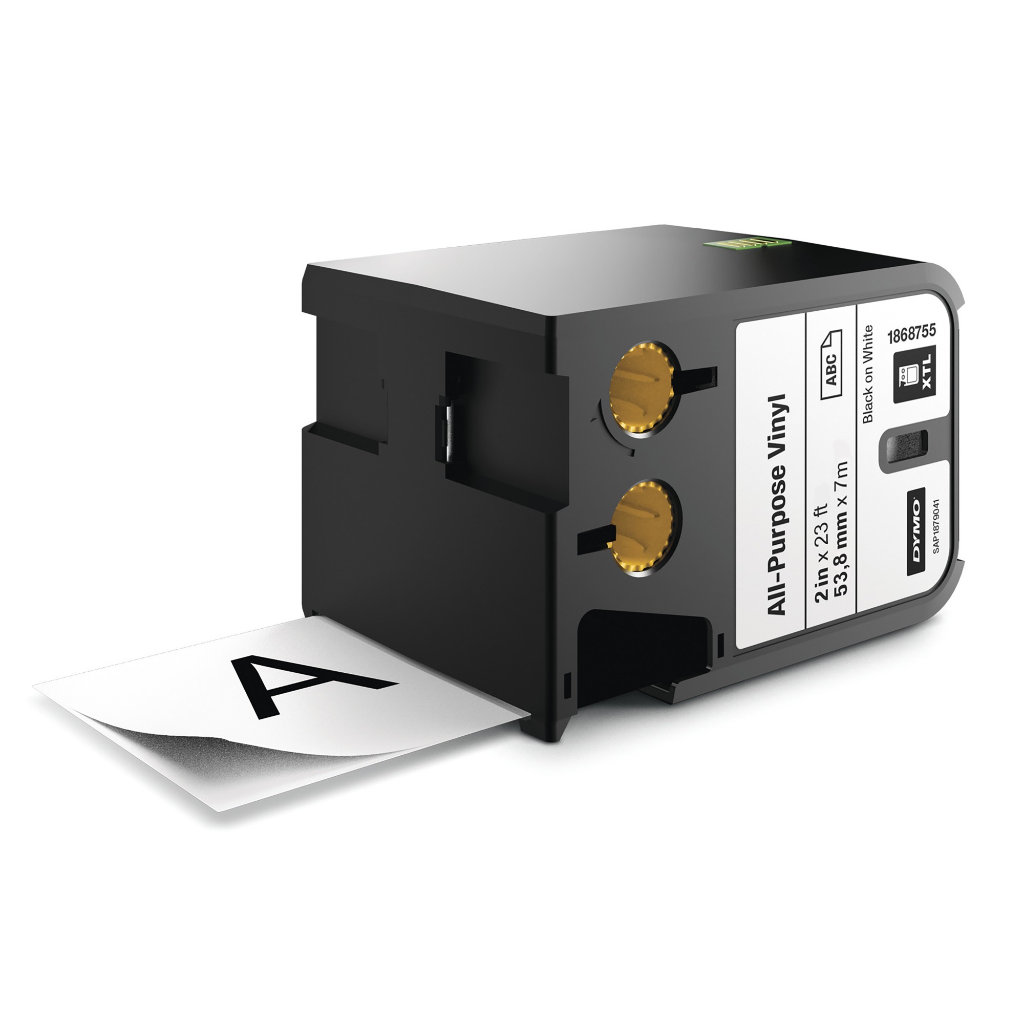 Image of Dymo 1868755 DirectLabel-etikettes Vinyl black on white 54mm x 7m for