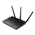 ASUS DSL-N55U Dual-band (2.4 GHz / 5 GHz) Gigabit Ethernet wireless router