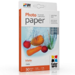 COLORWAY Matte 6x4 190gms Photo Paper 50 Sheets