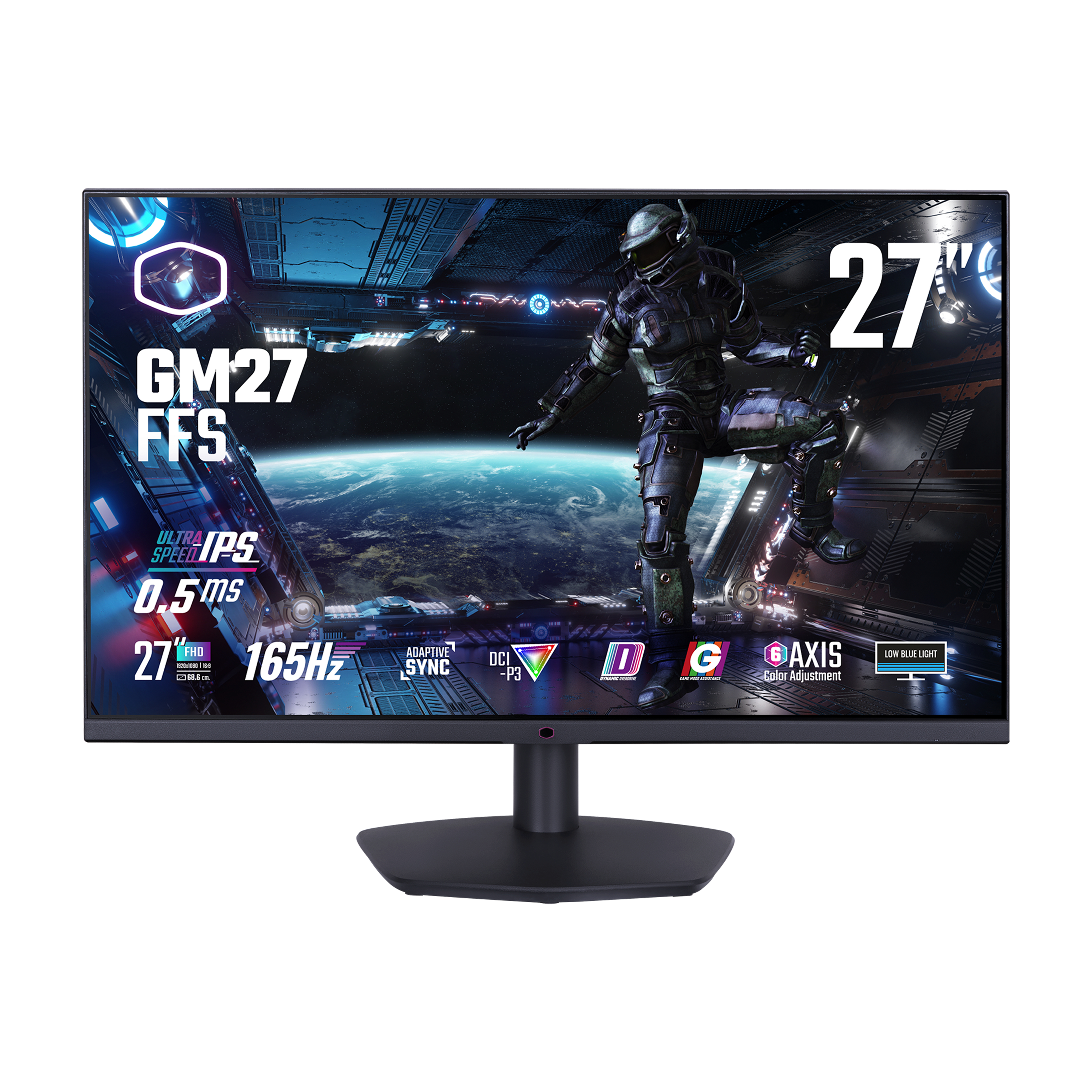 Image of Cooler Master Gaming GM27-FFS LED display 68.6 cm (27") 1920 x...