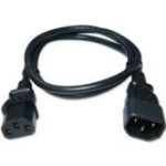 Zebra CS-CAB-IEC-L power cable Black 1 m C13 coupler C14 coupler