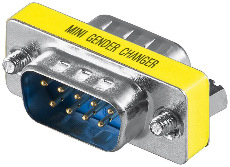 Microconnect Blue Mod99 Cable Gender Changer Db9