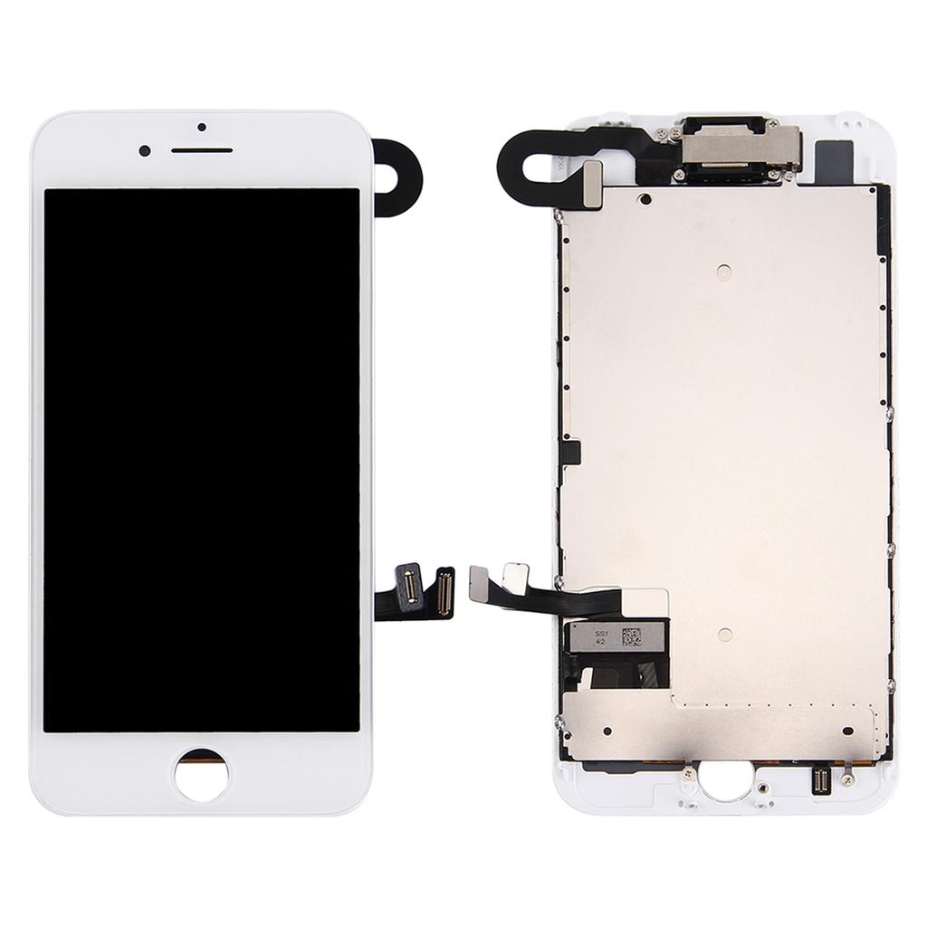 EU Product - iPhone 7 complete display with parts - White thumbnail