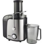 Gorenje JC805EII juice maker Slow juicer 800 W Black, Stainless steel