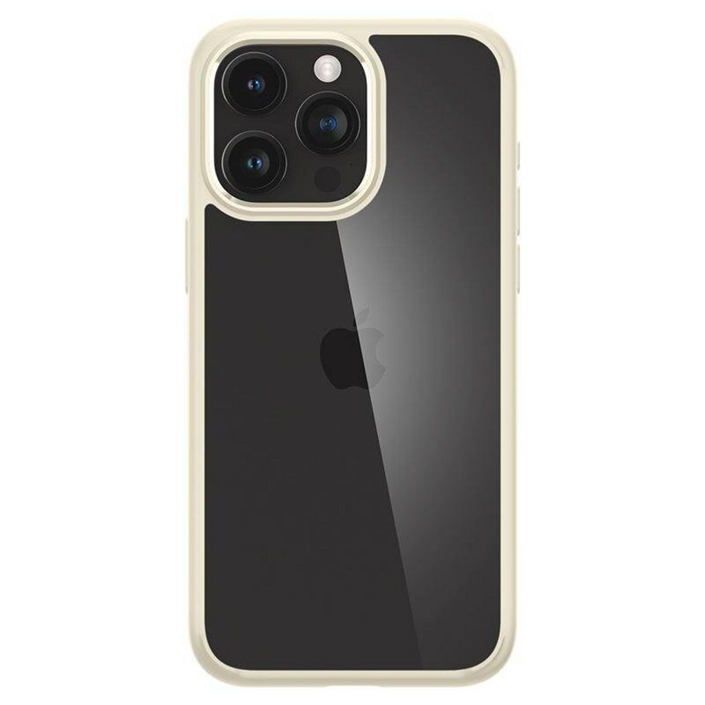 EU Product - iPhone 15 Pro Max Crystal Hybrid Case - Sand Beige thumbnail