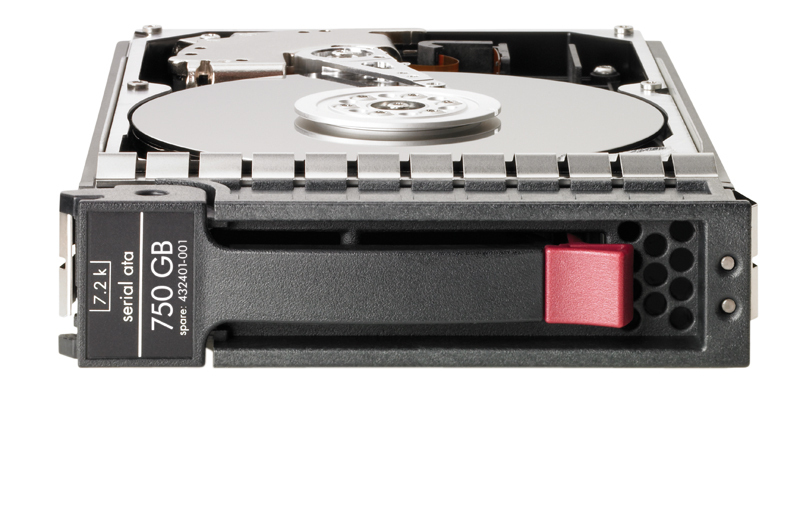 Image of Hewlett Packard Enterprise 750GB hot-plug SATA HDD 3.5" Serial ATA