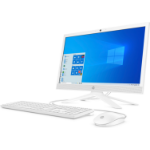 HP 21-b0000n Intel® Celeron® J4025 52.6 cm (20.7") 1920 x 1080 pixels All-in-One PC 4 GB DDR4-SDRAM 256 GB SSD Windows 10 Home Wi-Fi 5 (802.11ac) White
