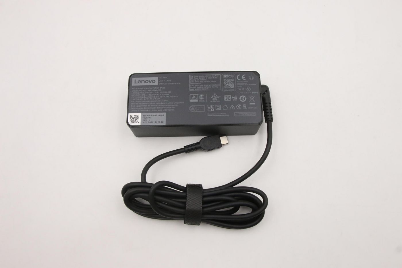 FRU02DL125 LENOVO AC Adapter 65W USB-C