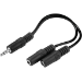 Sandberg MiniJack Splitter 1-2