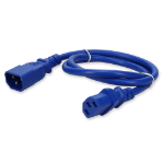 AddOn Networks ADD-C132C1414AWG2M-BE power cable Blue 2 m IEC C13 IEC C14