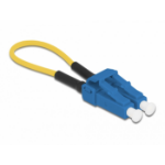 DeLOCK 86924 InfiniBand en Glasvezelkabel 0,06 m LC Blauw, Geel