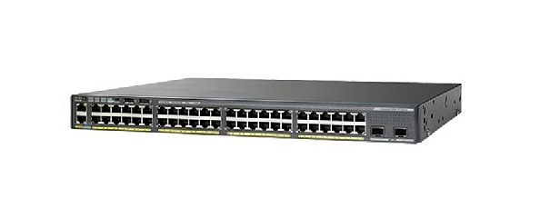 Cisco WSC2960XR48LPDI, Refurbished Managed L2 Gigabit Ethernet (10/100/1000) Black Power over Ethernet (PoE)