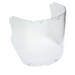 MSA V-Gard Propionate Moulded Visor Chinguard Version Clear