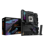 GIGABYTE X870E AORUS PRO X3D Motherboard - Supports AMD Ryzen 9000 CPUs, 18+2+2 Phases Digital VRM, up to 9000Hz DDR5 (OC), 2xPCIe 5.0 + 2xPCIe 4.0, Wi-Fi 7, 5GbE LAN, USB 4