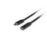 Lanberg CA-USBE-20CC-0015-BK USB cable USB 3.2 Gen 1 (3.1 Gen 1) 1.5 m USB C 5 Gbit/s 100 W Black
