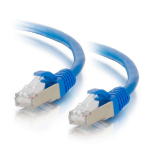 C2G 9ft Cat6a networking cable Blue 106.3" (2.7 m) S/FTP (S-STP)