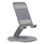 BRobotix 406276 soporte Soporte pasivo Lector de libros electrónicos, Teléfono móvil/smartphone, Tablet/UMPC Gris