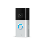 Ring Video Doorbell 3 Noir, Nickel