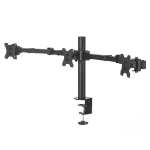 Hama 00118495 flat panel bureau steun 68,6 cm (27") Zwart