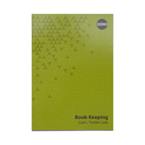 Image of Rhino A4 Book-keeping Book 32 Page, Cash Ruling (Pack of 144)