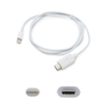 AddOn Networks USB 3.1 (C) - Lightning, 1m 39.4" (1 m) White