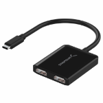 Sabrent DA-UCDH laptop dock/port replicator Wired USB 3.2 Gen 1 (3.1 Gen 1) Type-C Black