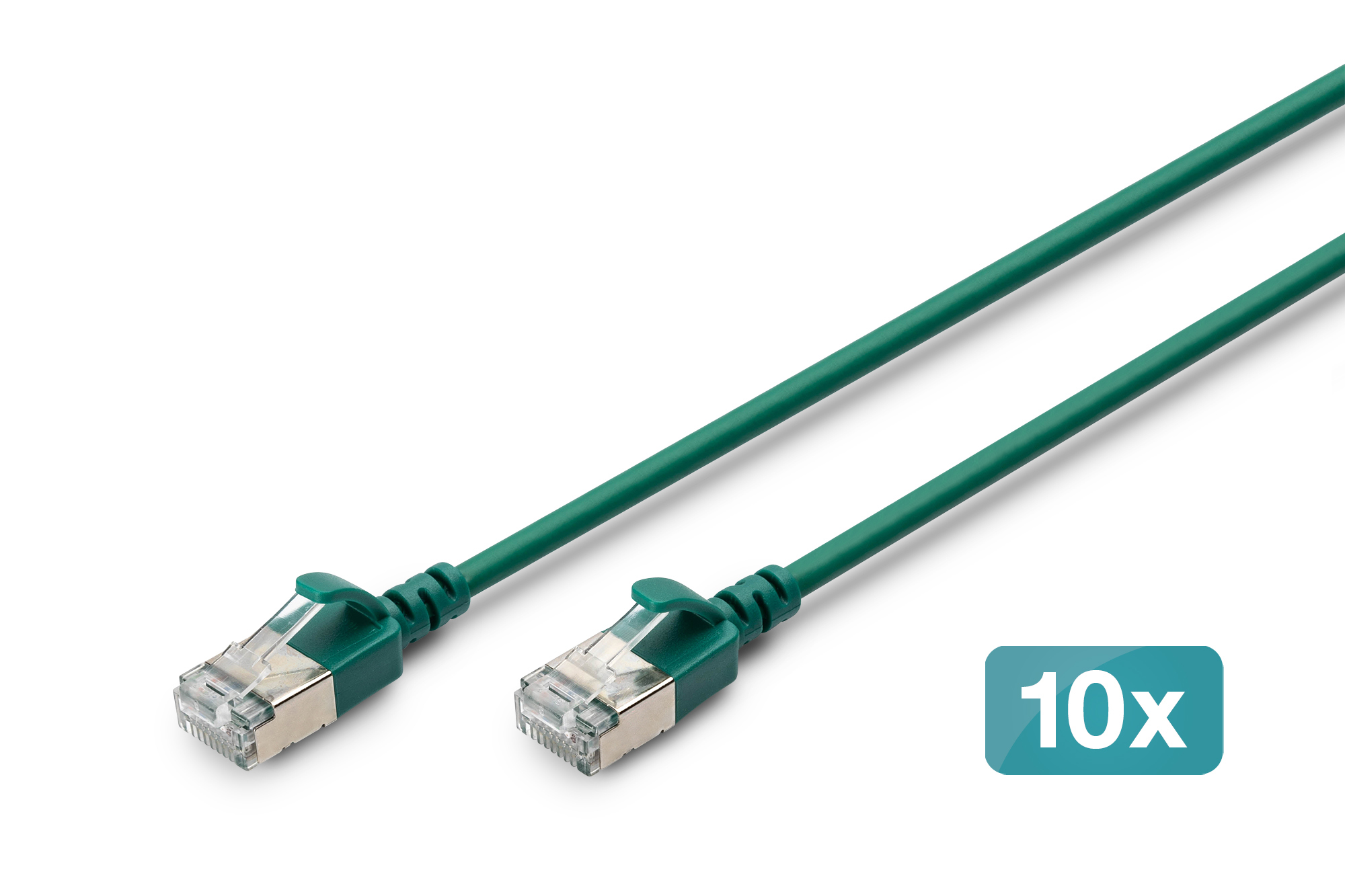 Digitus CAT 6A F-FTP Slim Patch cord, Cu, LSZH
