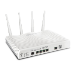 Draytek Vigor 2862ac wireless router Dual-band (2.4 GHz / 5 GHz) Gigabit Ethernet White