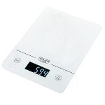 Adler AD 3170 kitchen scale Transparent, White Rectangle Electronic kitchen scale