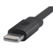 Monoprice 12857 lightning cable 35.8" (0.91 m) Black