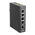 D-Link DIS-100E-5W network switch Unmanaged L2 Fast Ethernet (10/100) Black