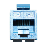 Belden AX104193 wire connector RJ-45 Blue